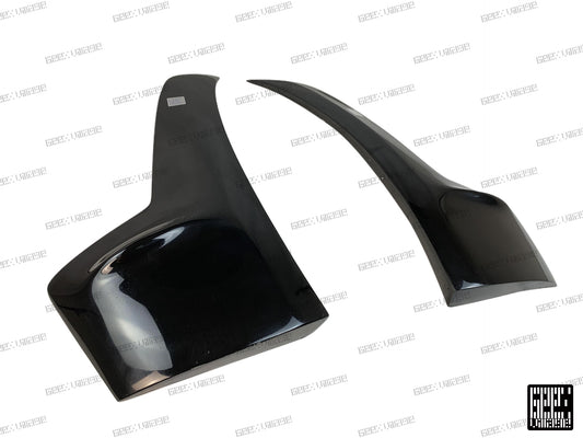 BMW 3 Series M Sport 340i 335i F30 2012 2013 2014 2015 2016 2017 2018 2019 with Aftermarket Parts - V2 Front Bumper Air Diverter Canards & Front Lip Carbon Fiber/FRP from Geex Village