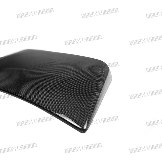 BMW 4 Series 440i 435i 430i 428i F32 Coupe 2014 2015 2016 2017 2018 2019 2020 & M4 F82 Coupe 2014 2015 2016 2017 2018 2019 2020 with Aftermarket Parts - Rear Roof Spoiler Carbon Fiber from Geex Village
