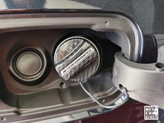 BMW 4 Series Gran Coupe M440i 430i G26 2022-ON with Aftermarket Parts - MP M Performance Style Fuel Filler Cap Carbon Fiber from Geex Village