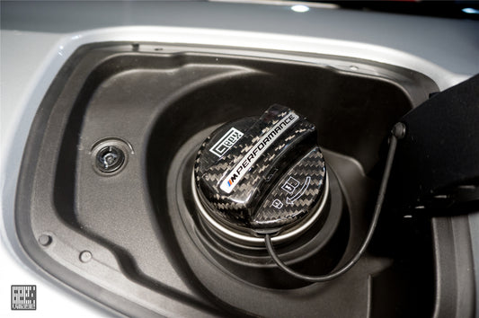 BMW 4 Series Gran Coupe M440i 430i G26 2022-ON with Aftermarket Parts - MP M Performance Style Fuel Filler Cap Carbon Fiber from Geex Village