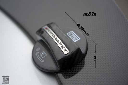 BMW 5 Series G60 G61 2024-ON & M5 G90 2024-ON with Aftermarket Parts - MP M Performance Style Fuel Filler Cap Carbon Fiber from Geex Village