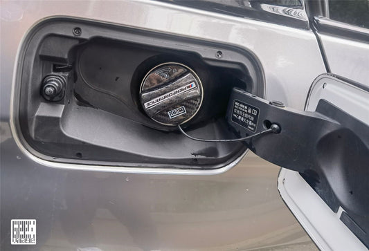 BMW 5 Series G60 G61 2024-ON & M5 G90 2024-ON with Aftermarket Parts - MP M Performance Style Fuel Filler Cap Carbon Fiber from Geex Village