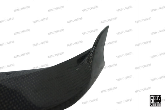 BMW 5 Series M550 540 530 (with M-package bumper, does not fit base model) G30 Pre-LCI 2017 2018 2019 2020 with Aftermarket Parts - Front Lip Carbon Fiber from Geex Village