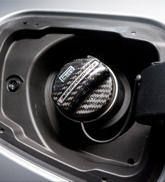 BMW M2 G87 2023-ON & 2 Series 230i M240i G42 2022-ON with Aftermarket Parts - MP M Performance Style Fuel Filler Cap Carbon Fiber from Geex Village