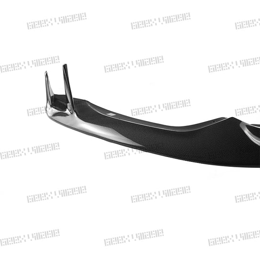 BMW M3CS M3C M3 F81 F80 2014 2015 2016 2017 2018 & M4CS M4C M4 F83 F82 2014 2015 2016 2017 2018 2019 2020 with Aftermarket Parts - Front Lip Carbon Fiber from Geex Village