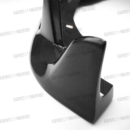 BMW M3CS M3C M3 F81 F80 2014 2015 2016 2017 2018 & M4CS M4C M4 F83 F82 2014 2015 2016 2017 2018 2019 2020 with Aftermarket Parts - Front Lip Carbon Fiber from Geex Village