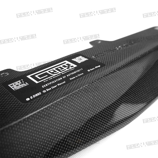 BMW M3CS M3C M3 F81 F80 2014 2015 2016 2017 2018 & M4CS M4C M4 F83 F82 2014 2015 2016 2017 2018 2019 2020 with Aftermarket Parts - Rear Canards Carbon Fiber from Geex Village