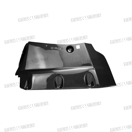 BMW M3CS M3C M3 F81 F80 2014 2015 2016 2017 2018 & M4CS M4C M4 F83 F82 2014 2015 2016 2017 2018 2019 2020 with Aftermarket Parts - Rear Diffuser & Rear Diffuser Undertray Pre-preg Carbon Fiber from Geex Village