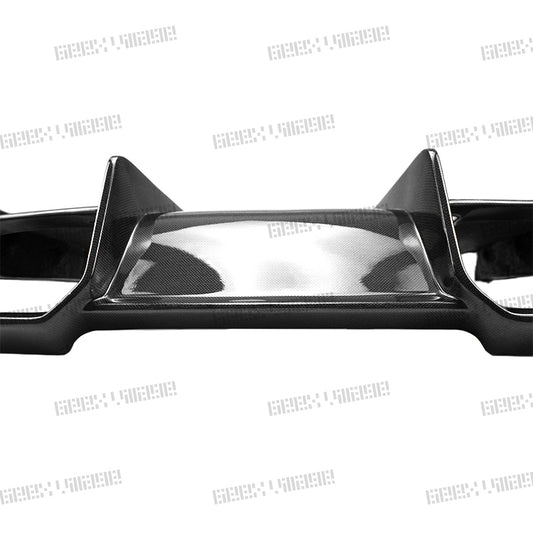BMW M3CS M3C M3 F81 F80 2014 2015 2016 2017 2018 & M4CS M4C M4 F83 F82 2014 2015 2016 2017 2018 2019 2020 with Aftermarket Parts - Rear Diffuser & Rear Diffuser Undertray Pre-preg Carbon Fiber from Geex Village