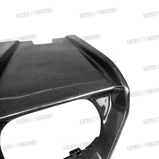 BMW M3CS M3C M3 F81 F80 2014 2015 2016 2017 2018 & M4CS M4C M4 F83 F82 2014 2015 2016 2017 2018 2019 2020 with Aftermarket Parts - Rear Diffuser & Rear Diffuser Undertray Pre-preg Carbon Fiber from Geex Village