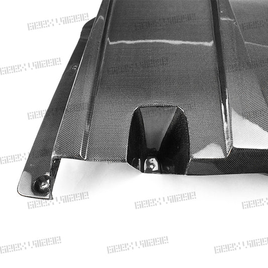 BMW M3CS M3C M3 F81 F80 2014 2015 2016 2017 2018 & M4CS M4C M4 F83 F82 2014 2015 2016 2017 2018 2019 2020 with Aftermarket Parts - Rear Diffuser & Rear Diffuser Undertray Pre-preg Carbon Fiber from Geex Village