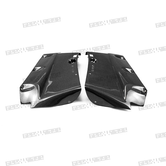BMW M3CS M3C M3 F81 F80 2014 2015 2016 2017 2018 & M4CS M4C M4 F83 F82 2014 2015 2016 2017 2018 2019 2020 with Aftermarket Parts - Rear Diffuser & Rear Diffuser Undertray Pre-preg Carbon Fiber from Geex Village
