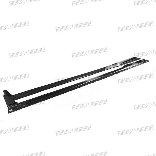 BMW M3CS M3C M3 F81 F80 2014 2015 2016 2017 2018 & M4CS M4C M4 F83 F82 2014 2015 2016 2017 2018 2019 2020 with Aftermarket Parts - Side Skirts Carbon Fiber from Geex Village