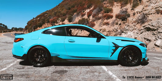BMW M4CSL M4CS M4C M4 G82 G83 2021-ON with Aftermarket Parts - Hommage+ Front Fenders Carbon Fiber / FRP from Geex Village