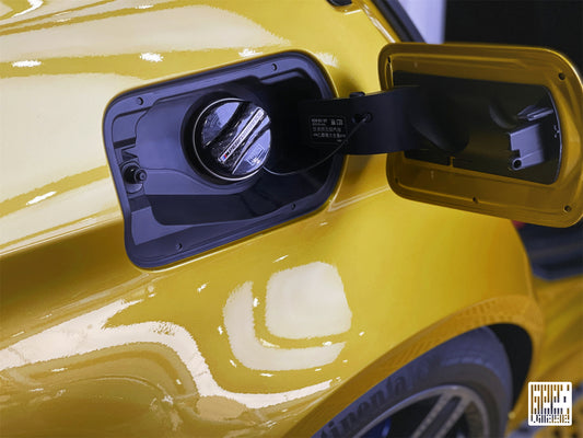 BMW M4 G82 G83 2021-ON & 4 Series G22 G23 430i M440i 2020-ON with Aftermarket Parts - MP M Performance Style Fuel Filler Cap Carbon Fiber from Geex Village