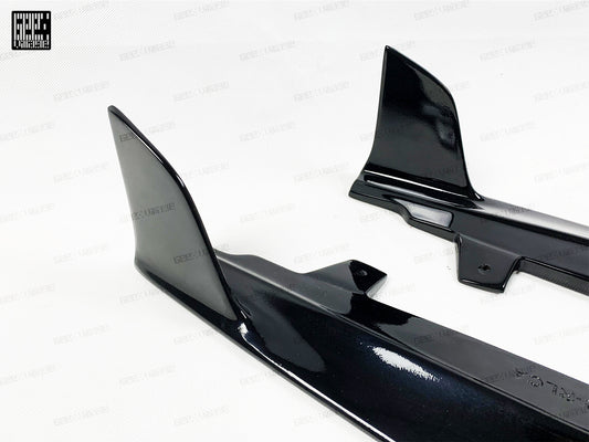 BMW M5C M5 F90 2018 2019 2020 2021 2022 2023 2024 & 5 Series M550 540 G30 2017 2018 2019 2020 2021 2022 2023 (Fits both Pre-LCI & LCI) with Aftermarket Parts - Rear Canards Carbon Fiber from Geex Village