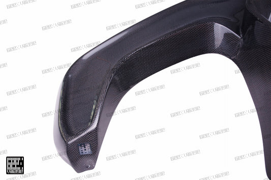 BMW M5C M5 F90 2018 2019 2020 2021 2022 2023 2024 & 5 Series M550 540 G30 2017 2018 2019 2020 2021 2022 2023 (Fits both Pre-LCI & LCI) with Aftermarket Parts - Rear Diffuser & Undertray Carbon Fiber from Geex Village