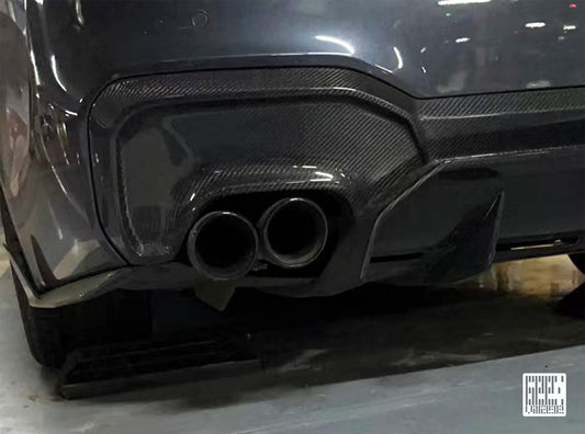 BMW M5C M5 F90 2018 2019 2020 2021 2022 2023 2024 & 5 Series M550 540 G30 2017 2018 2019 2020 2021 2022 2023 (Fits both Pre-LCI & LCI) with Aftermarket Parts - Rear Diffuser & Undertray Carbon Fiber from Geex Village