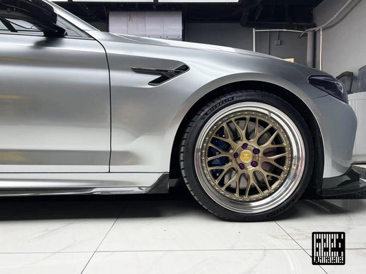 BMW M5C M5 F90 2018 2019 2020 2021 2022 2023 2024 & 5 Series M550 540 G30 2017 2018 2019 2020 2021 2022 2023 (Fits both Pre-LCI & LCI) with Aftermarket Parts - Side Skirts Carbon Fiber from Geex Village