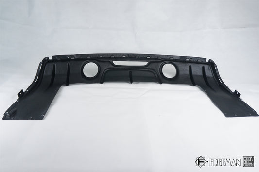 Cadillac ATS Turbo Luxury Performance Premium 2013 2014 2015 2016 2017 2018 2019 with Aftermarket Parts - Rear Diffuser Carbon Fiber from Geex Village