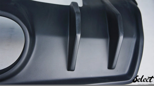 Cadillac ATS Turbo Luxury Performance Premium 2013 2014 2015 2016 2017 2018 2019 with Aftermarket Parts - Rear Diffuser Carbon Fiber from Geex Village