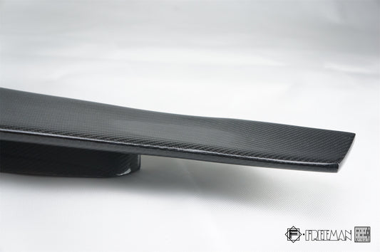 Cadillac ATS Turbo Luxury Performance Premium 2013 2014 2015 2016 2017 2018 2019 Sendan with Aftermarket Parts - Rear Spoiler Wing Carbon Fiber from Geex Village