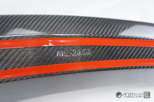 Cadillac ATS Turbo Luxury Performance Premium 2013 2014 2015 2016 2017 2018 2019 Sendan with Aftermarket Parts - Rear Spoiler Wing Carbon Fiber from Geex Village