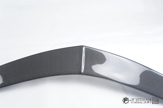 Cadillac ATS Turbo Luxury Performance Premium 2013 2014 2015 2016 2017 2018 2019 Sendan with Aftermarket Parts - Rear Spoiler Wing Carbon Fiber from Geex Village