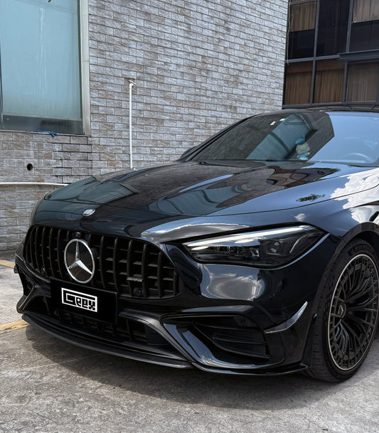 Mercedes Benz CLE-Class AMG CLE 53 2024-ON with Aftermarket Parts - Front Middle Lip Dry Pre-preg Carbon Fiber from Geex Village