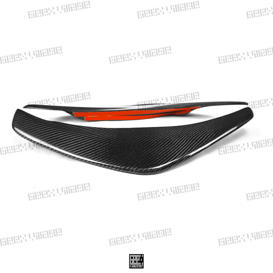 MINI Cooper JCW (John Cooper Works) S Base F56 LCI 2022-ON with Aftermarket Parts - Front Canards Carbon Fiber/FRP from Geex Village