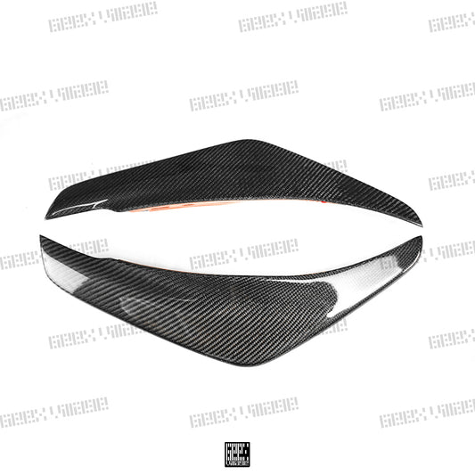 MINI Cooper JCW (John Cooper Works) S Base F56 LCI 2022-ON with Aftermarket Parts - Front Canards Carbon Fiber/FRP from Geex Village