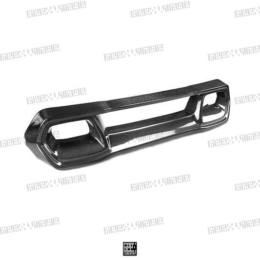 MINI Cooper JCW (John Cooper Works) S Base F56 LCI 2022-ON with Aftermarket Parts - Front Lip Carbon Fiber/FRP from Geex Village