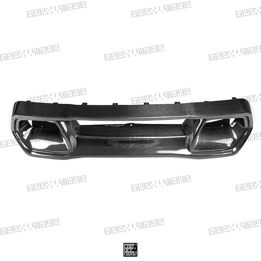 MINI Cooper JCW (John Cooper Works) S Base F56 LCI 2022-ON with Aftermarket Parts - Front Lip Carbon Fiber/FRP from Geex Village