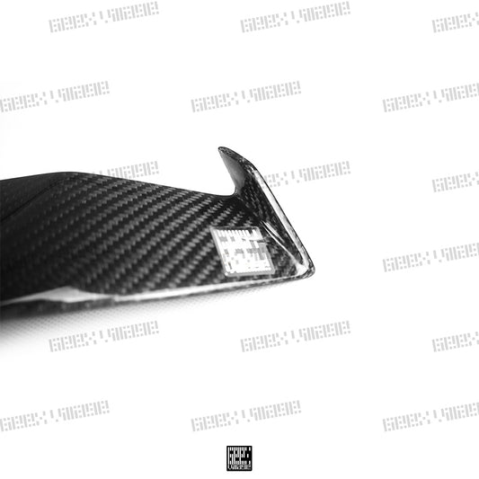 MINI Cooper JCW (John Cooper Works) S Base F56 First LCI 2019 2020 2021 with Aftermarket Parts - Rear Diffuser Side Extension Carbon Fiber/FRP from Geex Village