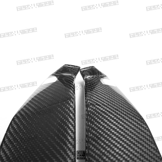MINI Cooper JCW (John Cooper Works) S Base F56 First LCI 2019 2020 2021 with Aftermarket Parts - Rear Diffuser Side Extension Carbon Fiber/FRP from Geex Village