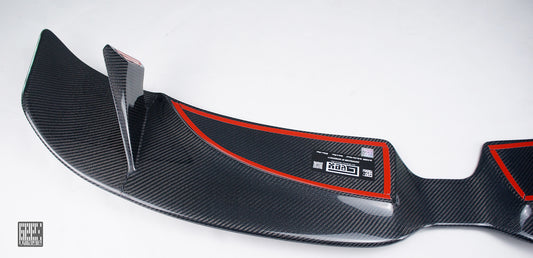MINI Cooper JCW (John Cooper Works) S Base F56 LCI 2022-ON with Aftermarket Parts - Rear Roof Spoiler Carbon Fiber/FRP from Geex Village