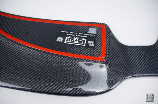 MINI Cooper JCW (John Cooper Works) S Base F56 LCI 2022-ON with Aftermarket Parts - Rear Roof Spoiler Carbon Fiber/FRP from Geex Village