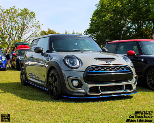 MINI Cooper JCW (John Cooper Works) S Base F56 LCI 2022-ON with Aftermarket Parts - Side Skirts Carbon Fiber/FRP from Geex Village