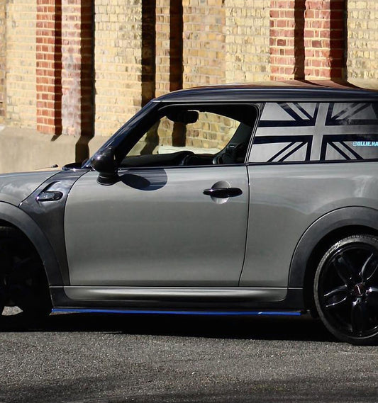 MINI Cooper JCW (John Cooper Works) S Base F56 LCI 2022-ON with Aftermarket Parts - Side Skirts Carbon Fiber/FRP from Geex Village