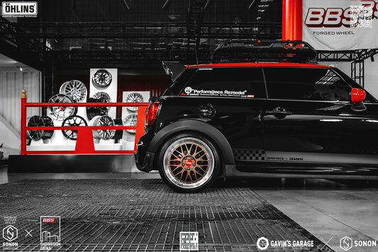 MINI Cooper JCW (John Cooper Works) S Base F56 LCI 2022-ON with Aftermarket Parts - Side Skirts Carbon Fiber/FRP from Geex Village