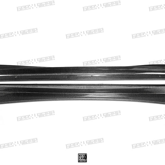 MINI Cooper JCW (John Cooper Works) S Base F56 LCI 2022-ON with Aftermarket Parts - Side Skirts Carbon Fiber/FRP from Geex Village