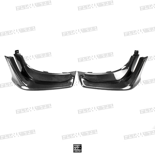 MINI Cooper JCW (John Cooper Works) S Base F56 LCI 2022-ON with Aftermarket Parts - Widebody Front Canards , Wheel Arches, and Rear Canards Carbon Fiber/FRP from Geex Village