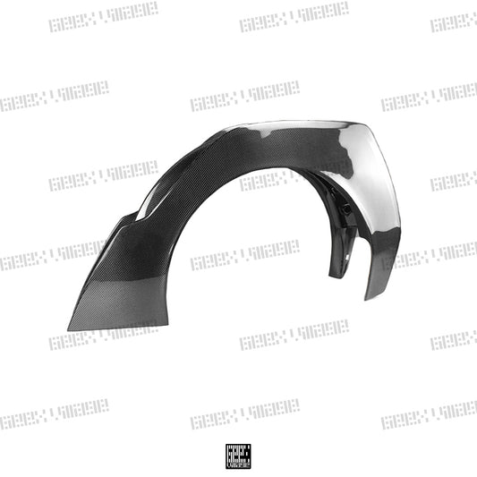 MINI Cooper JCW (John Cooper Works) S Base F56 LCI 2022-ON with Aftermarket Parts - Widebody Front Canards , Wheel Arches, and Rear Canards Carbon Fiber/FRP from Geex Village