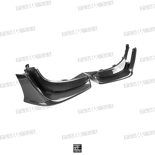 MINI Cooper JCW (John Cooper Works) S Base F56 LCI 2022-ON with Aftermarket Parts - Widebody Front Canards , Wheel Arches, and Rear Canards Carbon Fiber/FRP from Geex Village