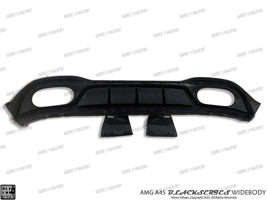 Mercedes Benz A-Class AMG A45 A35 A220 W177 V177 2019-ON with Aftermarket Parts - Blackseries Style Rear Diffuser Carbon Fiber from Geex Village