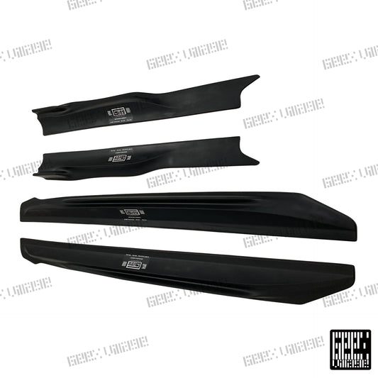 Mercedes Benz A-Class AMG A45 A35 A220 W177 V177 2019-ON with Aftermarket Parts - Blackseries Style Side Skirts Carbon Fiber from Geex Village