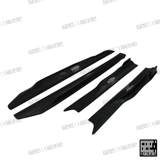 Mercedes Benz A-Class AMG A45 A35 A220 W177 V177 2019-ON with Aftermarket Parts - Blackseries Style Side Skirts Carbon Fiber from Geex Village