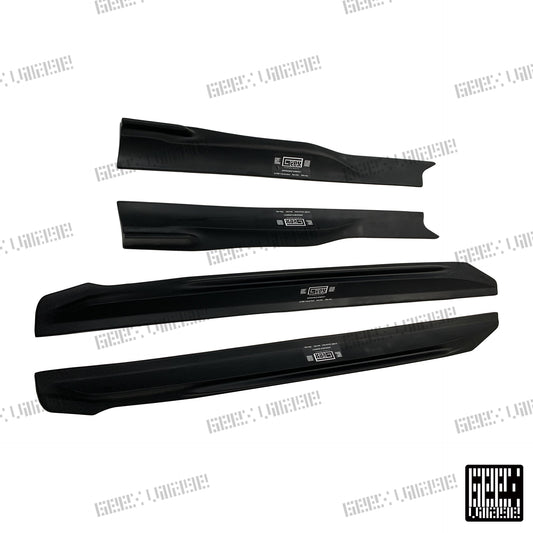 Mercedes Benz A-Class AMG A45 A35 A220 W177 V177 2019-ON with Aftermarket Parts - Blackseries Style Side Skirts Carbon Fiber from Geex Village
