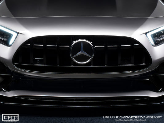 Mercedes Benz A-Class AMG A45 W177 V177 2019-ON with Aftermarket Parts - Blackseries Style Front Bumper Kit Carbon Fiber / FRP from Geex Village