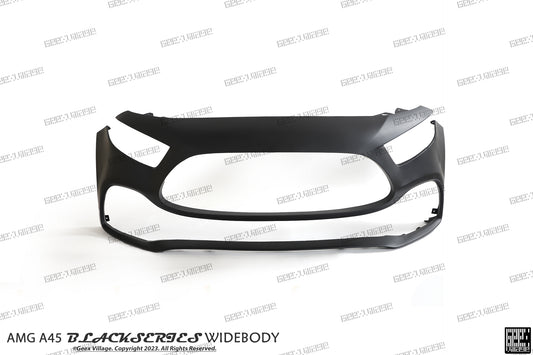 Mercedes Benz A-Class AMG A45 W177 V177 2019-ON with Aftermarket Parts - Blackseries Style Front Bumper Kit Carbon Fiber / FRP from Geex Village
